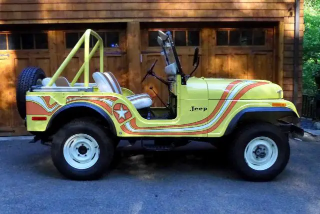 1973 jeep cj-5 super jeep - fully restored - the most rare cj in existenece