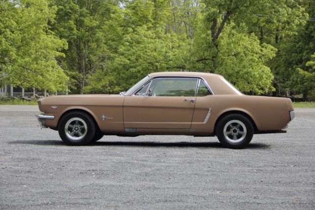 1965 ford mustang 289 a code. black plate ca car