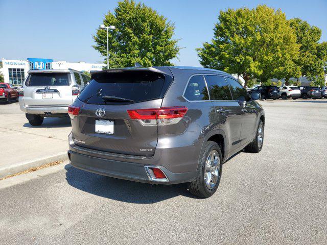 2019 toyota highlander limited platinum