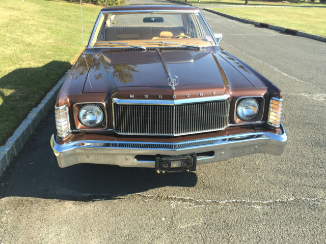 18,000 miles all original! 1975 mercury monarch ford granada fairmont zephyr ltd