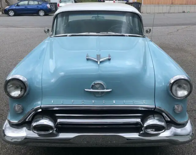 1954 oldsmobile eighty-eight 88 4 door body off restoration all new org interior
