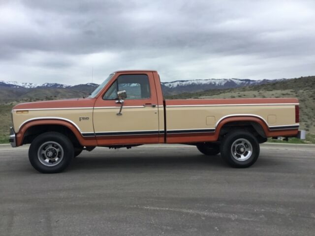 100% all original! very low mileage 1984 ford f-150 4x4