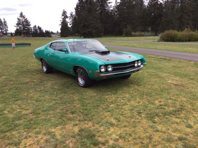 documented 1970 cobra 429 ram air w/bench 4spd finished in orig. 'grabber green'