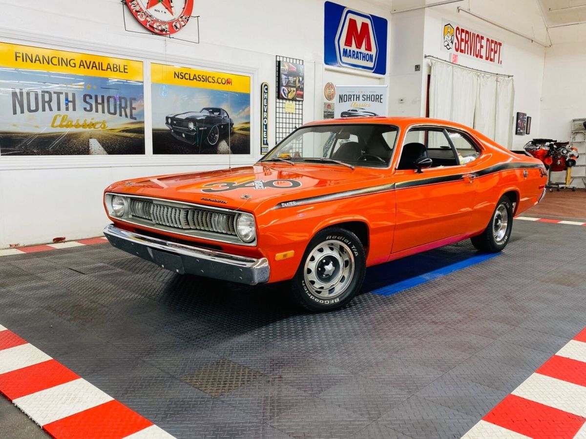 1972 plymouth duster, orange with 99,320 miles available now!