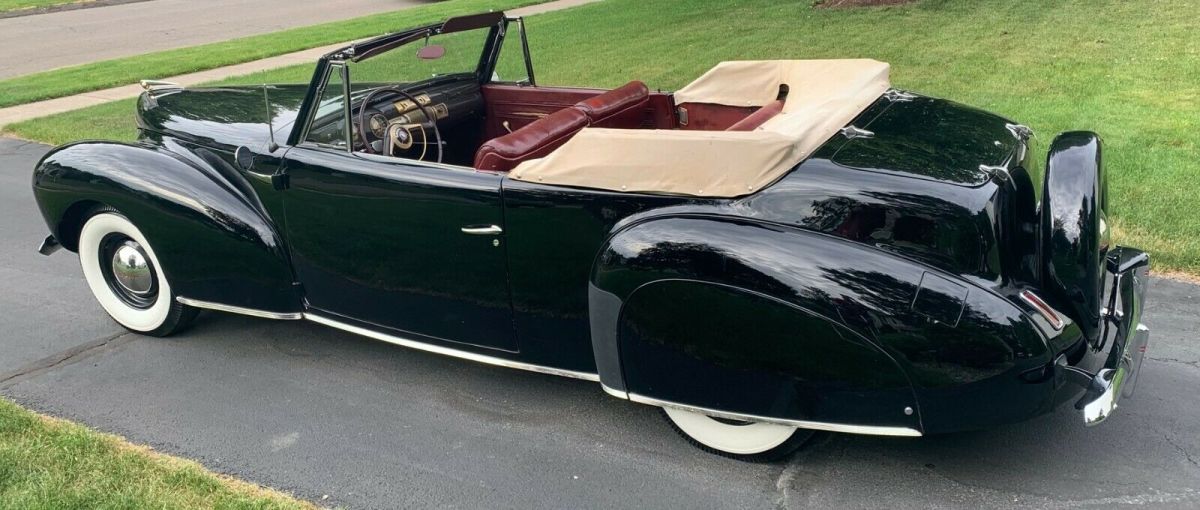 1940 lincoln continental cabriolet - rare and beautiful -truly a hot rod lincoln