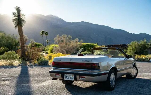 1990 chrysler lebaron convertible - 1 owner - 38k miles