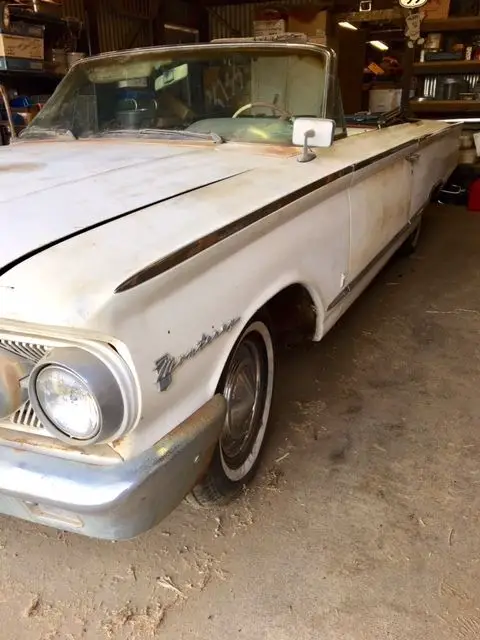 1963 mercury convertible full power, a/c