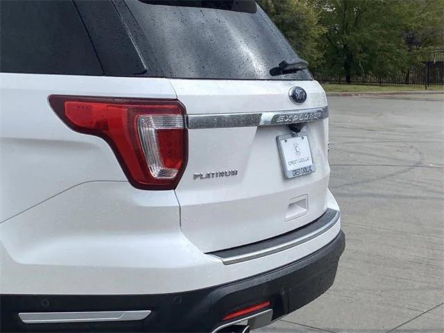 2018 ford explorer platinum