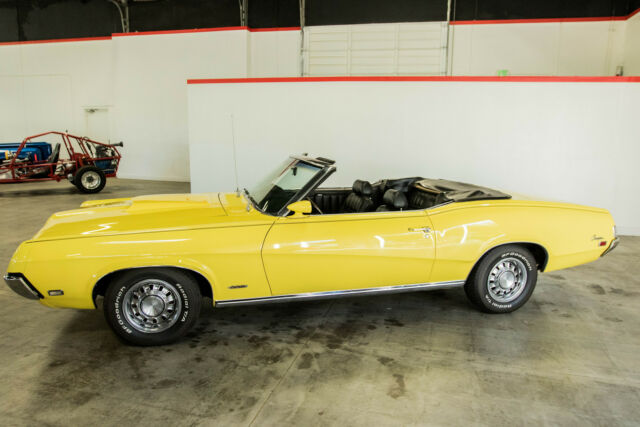 1969 mercury cougar 59818 miles yellow convertible