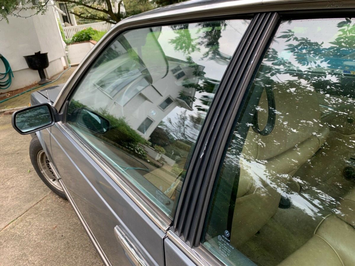 1982, blue gray ext, tan leather int, 67k miles, one owner, orig. paint