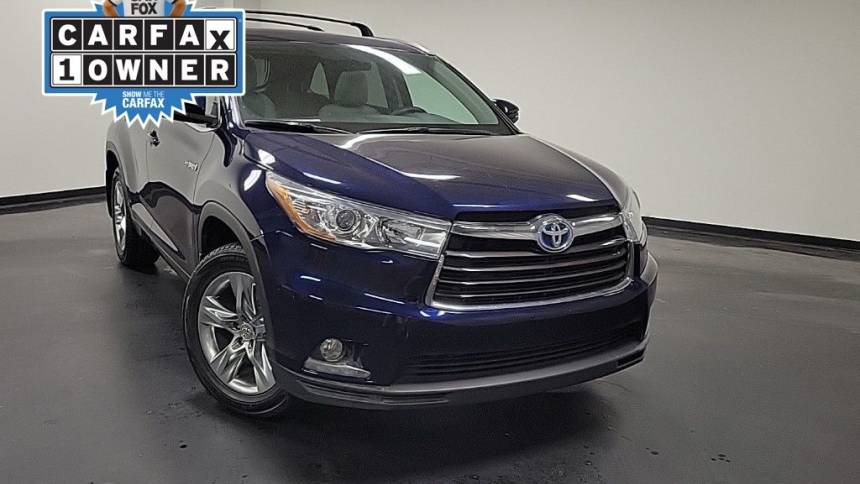 2015 toyota highlander hybrid limited