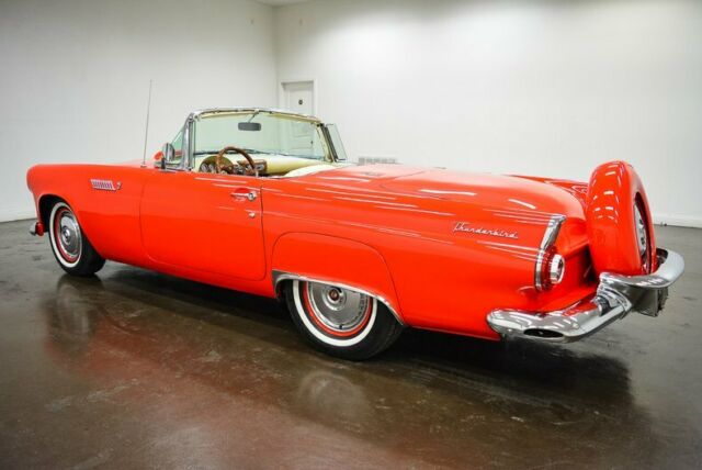 1956 ford thunderbird 3444 miles red 350ci v8 700r4