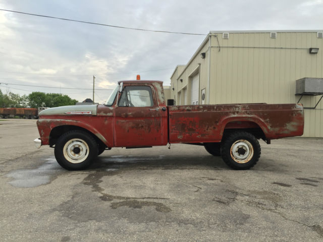 1962 ford mercury f1 f2 f3 m1 m2 m5 rat hot rod low rider barnfind patina