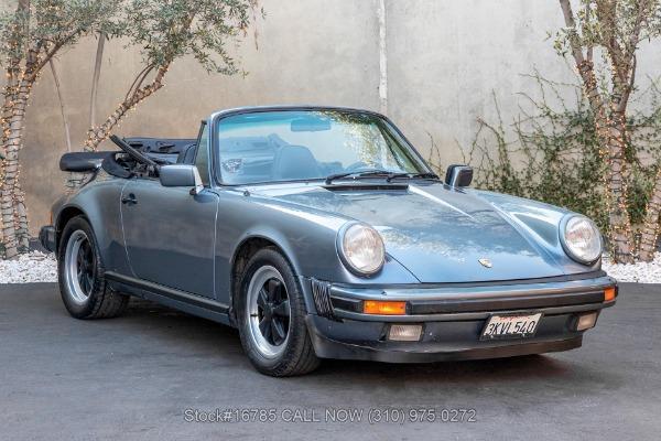 1984 porsche 911 cabriolet