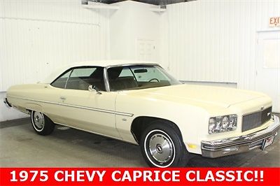 1975 chevy caprice classic convertible low miles all original super clean
