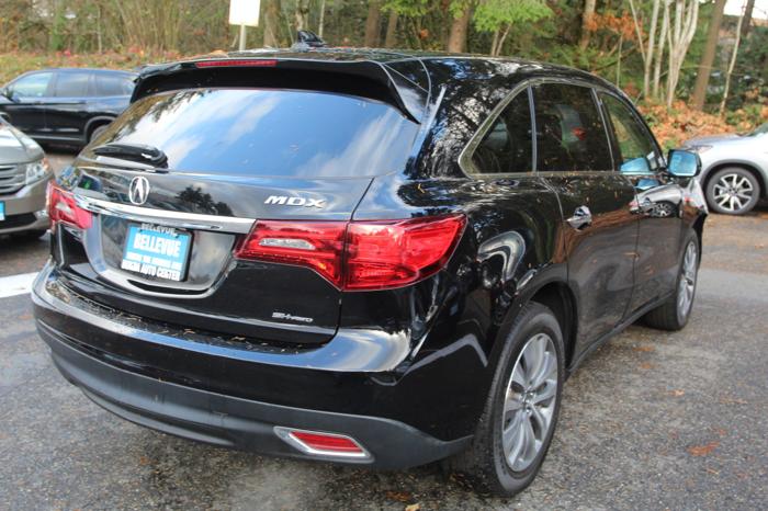 used 2016 acura mdx sh-awd w/ technology package bellevue, wa 98006 for sale in bellevue, washington