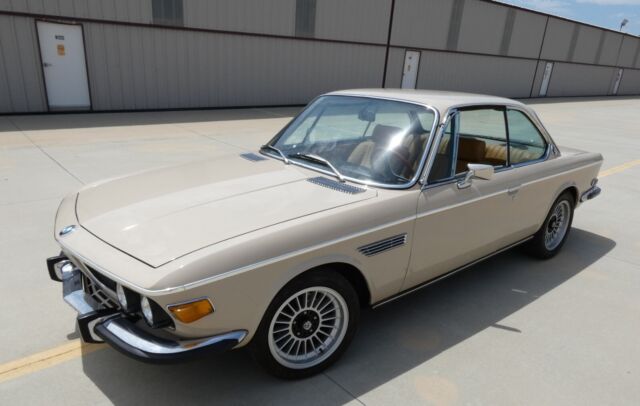 1971 bmw 2800cs coupe, e9, 3.3l, 5 speed, triple webers, alpina, stahl, cold a/c