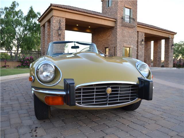 1974 jaguar e-type v12 single owner all original car 4-spd ac