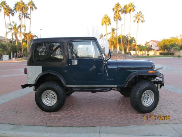 1985 jeep cj7 stunner! 5/speed a/c full roll cage lots of extras no reserve