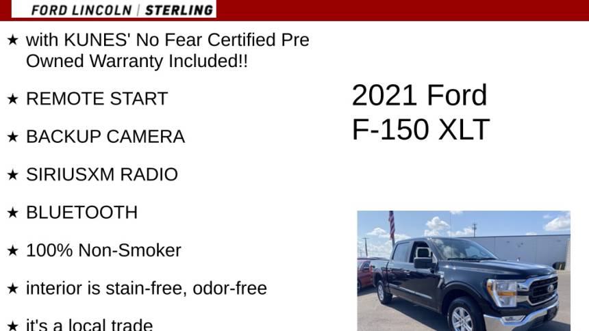 2021 ford f-150 xlt