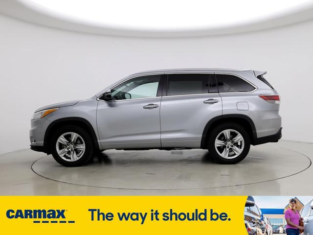 2015 toyota highlander limited platinum