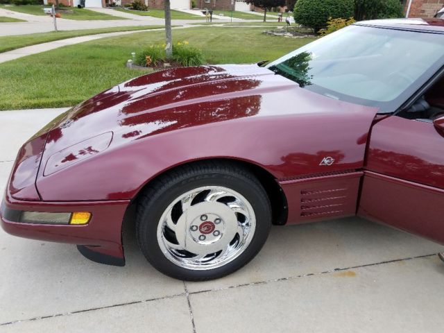 40th anniversary edition 1993 corvette coupe