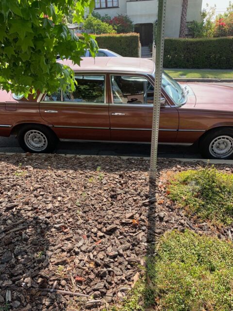 1976 mercedes-benz 450 sel sedan brown rwd automatic