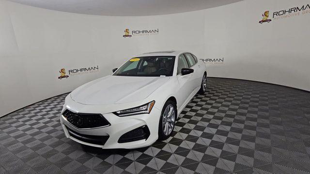 2021 acura tlx technology