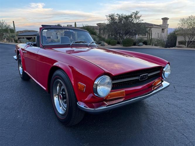 1969 triumph tr6 in scottsdale, arizona