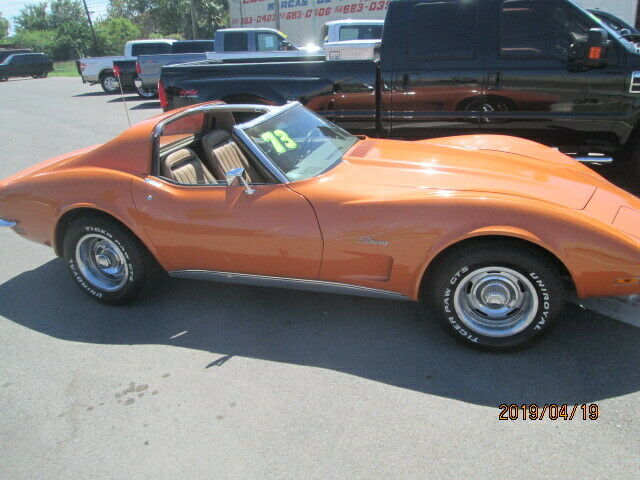 no reserve stock 1973 corvette a/c ps pb tilt pw l82 factory 350 matching number