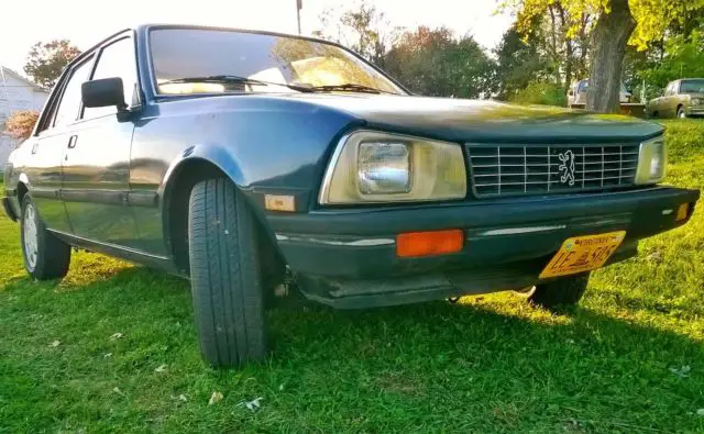 1984 peugeot 505 turbo diesel auto daily driver runs great va inspected