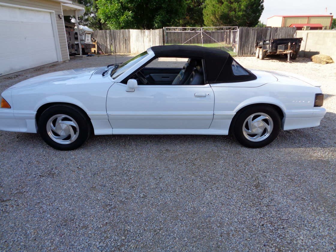 1989 ford mustang asc mclaren convertible