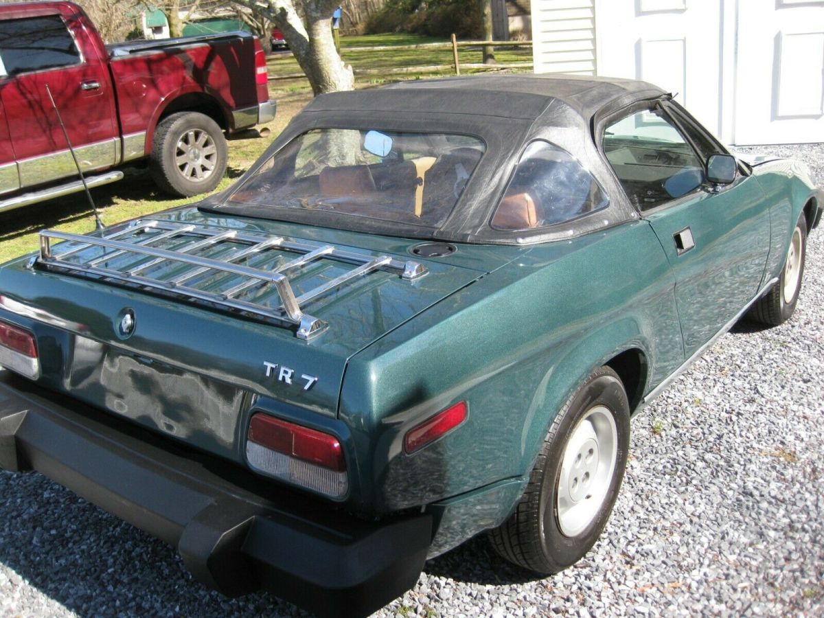 1980 triumph tr 7 in very good condition, no reserve auction