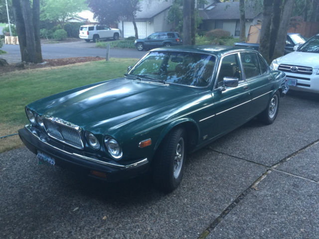 jaguar xj6 1983 4-door sedan british racing green