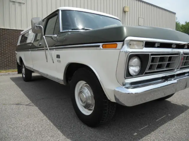 1976 ford f-250 ranger xlt super cab trailer special 460 big block oregon truck