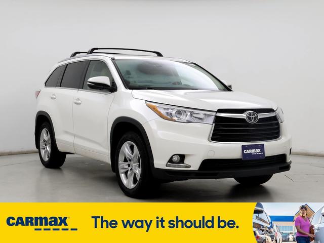 2015 toyota highlander limited platinum