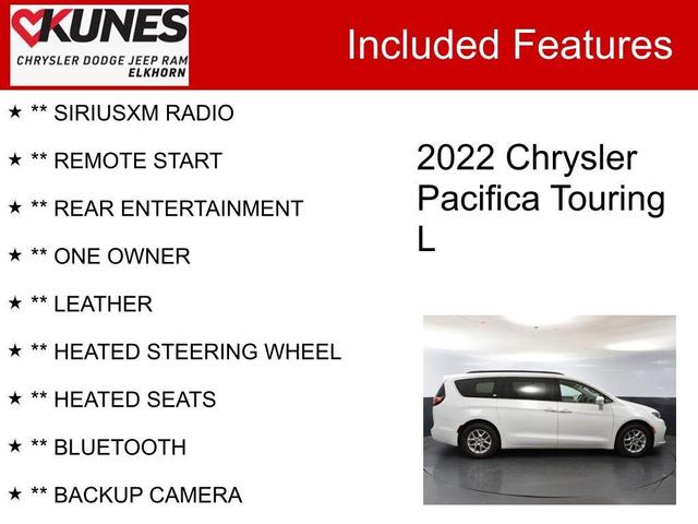 2022 chrysler pacifica touring-l