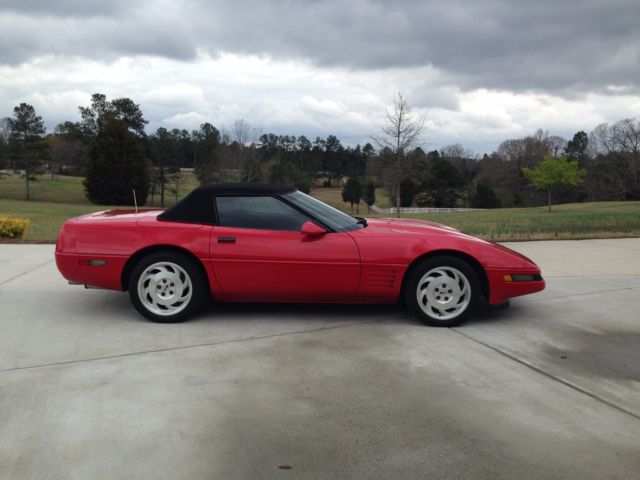 1991 convertible corvette