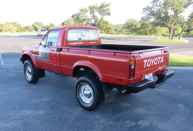 1980 toyota 4x4 pickup hilux - collector owned - 38,835 documented miles