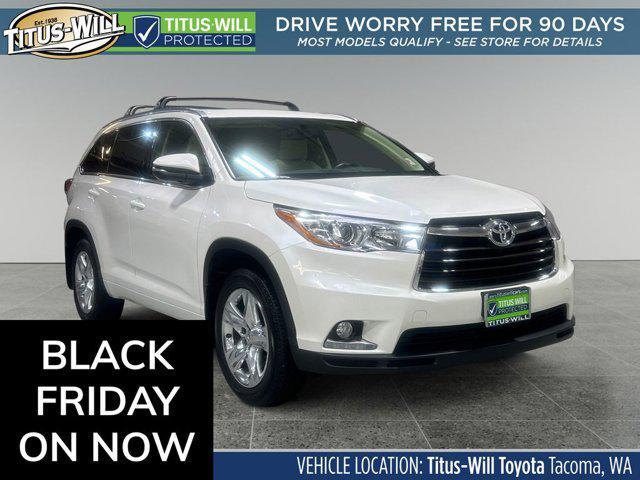 2015 toyota highlander limited