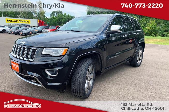 used 2014 jeep grand cherokee overland chillicothe, oh 45601 for sale in chillicothe, ohio