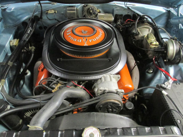 1970 plymouth road runner convertible 383 auto power steering & brakes air