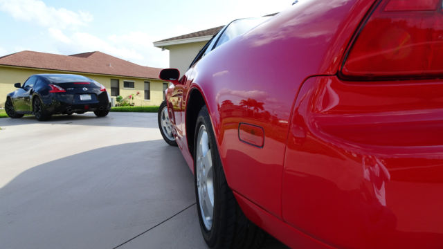 1991 acura nsx 5-speed red/black 9,792 actual miles! excellent condition