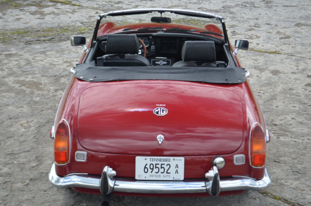 refurbished rust free accident free chrome bumper mgb with 5 speed transmission