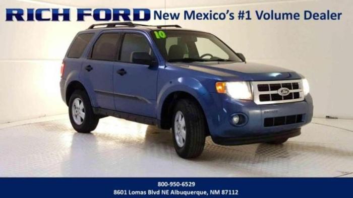2010 ford escape xlt xlt 4dr suv for sale in albuquerque, new mexico