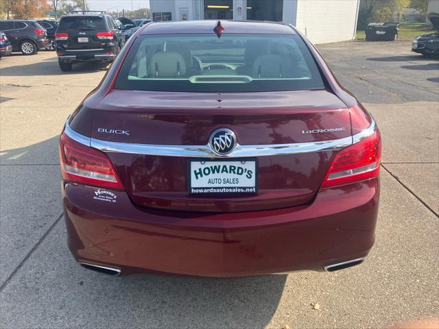 2016 buick lacrosse leather