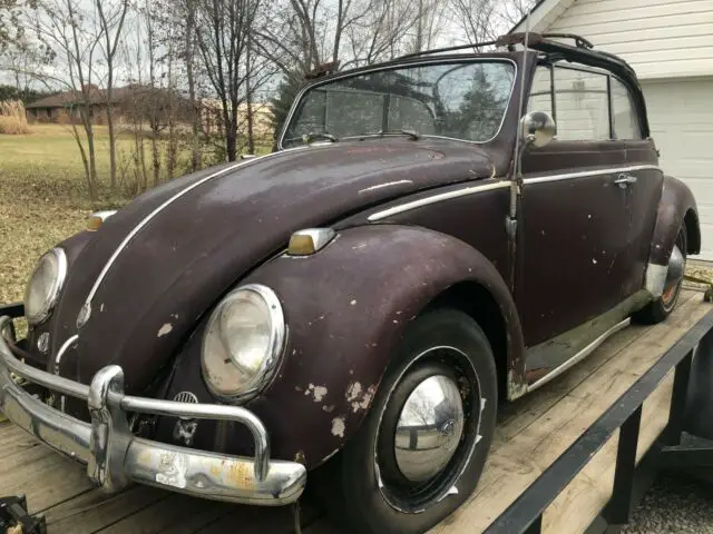 1963 vw classic beetle convertible
