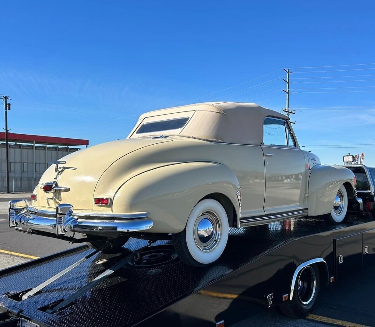 1948 nash ambassador custom convertible. aaca winner of 1975