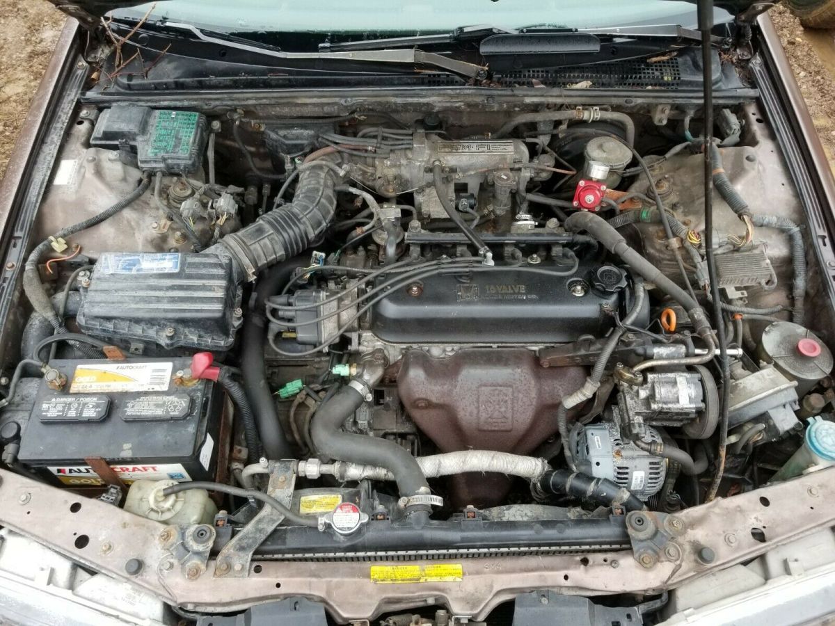 1991 honda accord - seal failure, won't start, but has new tires, exhaust, seal