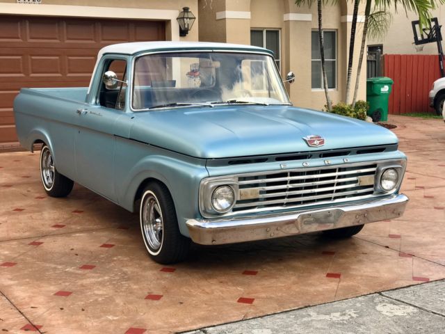 1963 ford f-100 unibody
